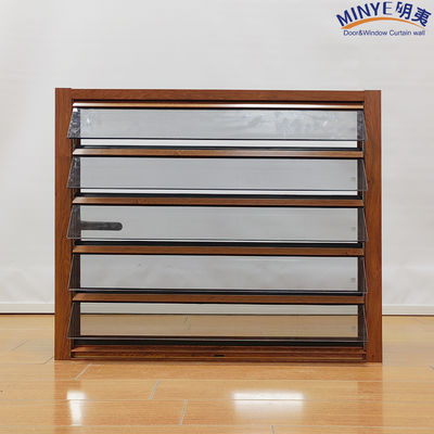 Adjustable Glass Louver Shutter for European Style Exterior Homes in Customized Colors