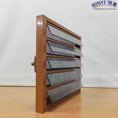 Adjustable Glass Louver Shutter for European Style Exterior Homes in Customized Colors