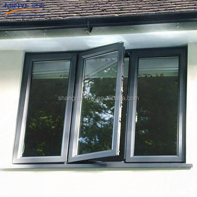 High Aluminum Floor to Ceiling Window with Nylon Screen and 3.0mm Profile Thickness