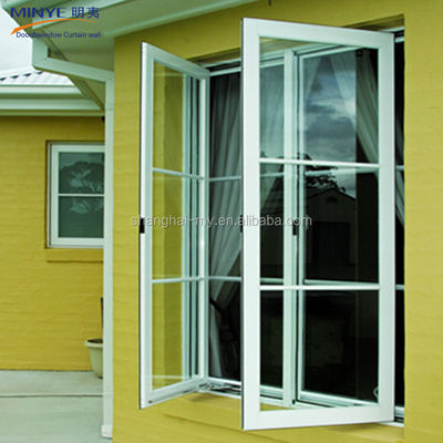 High Aluminum Floor to Ceiling Window with Nylon Screen and 3.0mm Profile Thickness