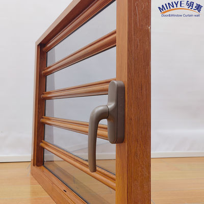 Customized Colors Aluminum Glass Shutter Window Chinese Top Hardware for Modern Homes