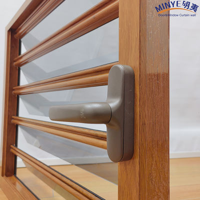 Customized Colors Aluminum Glass Shutter Window Chinese Top Hardware for Modern Homes