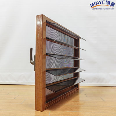 Customized Colors Aluminum Glass Shutter Window Chinese Top Hardware for Modern Homes