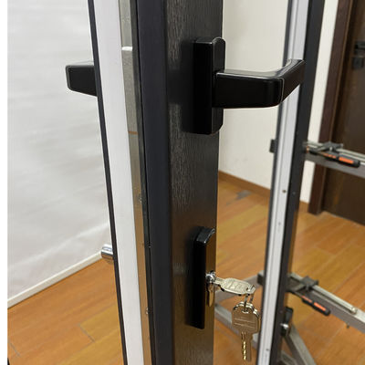 Modern Design Style Vertical Hinged UPVC Door Swing for Villa Made of Aluminum