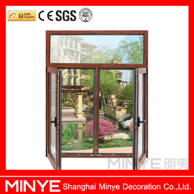 Top-Notch Chinese or German Hardware Apartment Aluminum Frame Side Hinge Windows