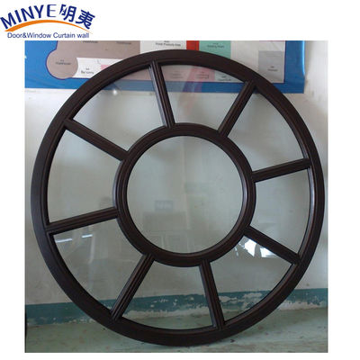 Unique and Modern Design Aluminum Alloy Frame Material Villa Circle Windows for Villa