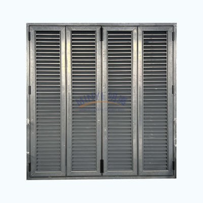Chinese Top Hardware High Strength Aluminum Folding Shutter Window for Modern Villa