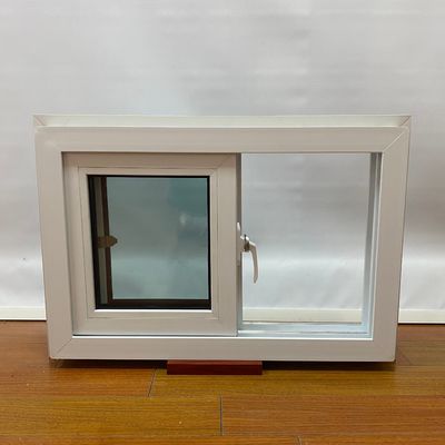 Black Outside White Inside PVC Sliding Window for Windproof Performance