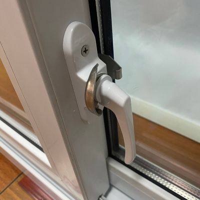 Black Outside White Inside PVC Sliding Window for Windproof Performance