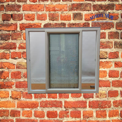 Modern Louver UPVC Sliding Window with Low E Glass Double Color and German Hardware