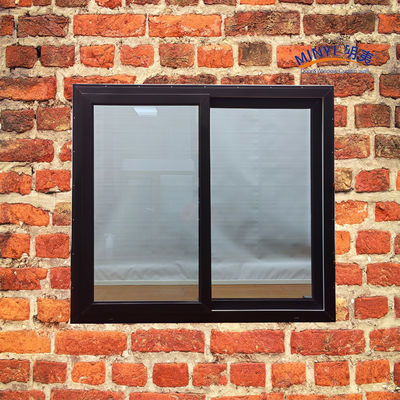 Modern Louver UPVC Sliding Window with Low E Glass Double Color and German Hardware