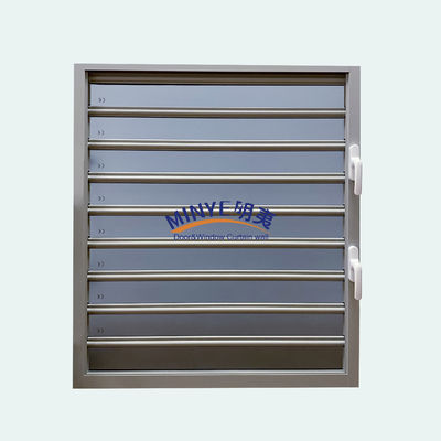 Customized Colors Glass Shutter Window for Good Corrosion Resistance and Modern Design