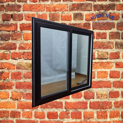 Modern Louver UPVC Sliding Window with Low E Glass Double Color and German Hardware