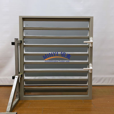 Customized Colors Glass Shutter Window for Good Corrosion Resistance and Modern Design
