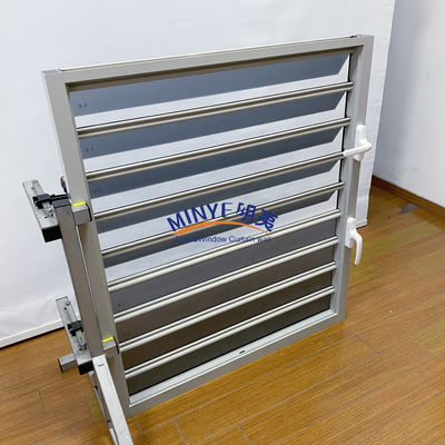 Customized Colors Glass Shutter Window for Good Corrosion Resistance and Modern Design