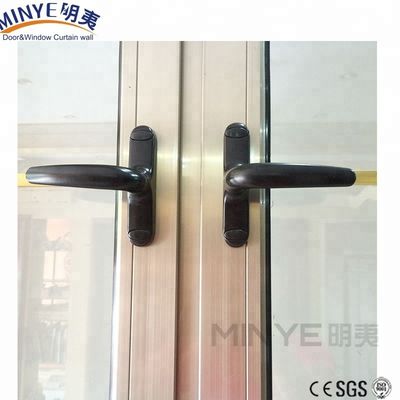 Courtyard Double Pane Aluminum Window Glass with Frames America Style Double Glass Windows