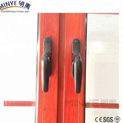 Courtyard Double Pane Aluminum Window Glass with Frames America Style Double Glass Windows