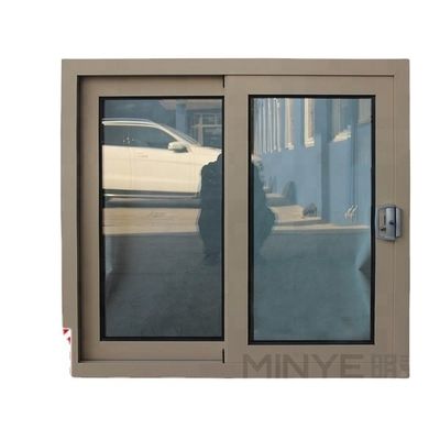 Modern Design Hurricane Impact Aluminum Frame Exterior Sliding Windows for Residential