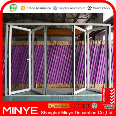 Swing Doors Made of Aluminum Alloy Double Steel Glass Doors for Commercial Properties