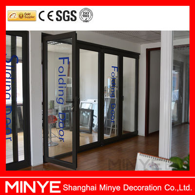 Swing Doors Made of Aluminum Alloy Double Steel Glass Doors for Commercial Properties