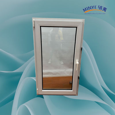Kin Long Chinese Top Hardware PVC Tilt and Turn Window with Double Tempered Glass