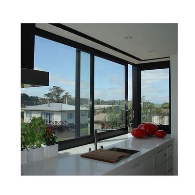 EPDM Double Sealing System Thermal Break Aluminum Sliding Door for Sound Insulation
