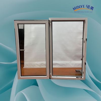 Kin Long Chinese Top Hardware PVC Tilt and Turn Window with Double Tempered Glass