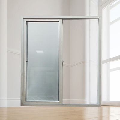 Double Tempered Glass Vinyl Door for Hurricane Balcony Protection and Good Sealing