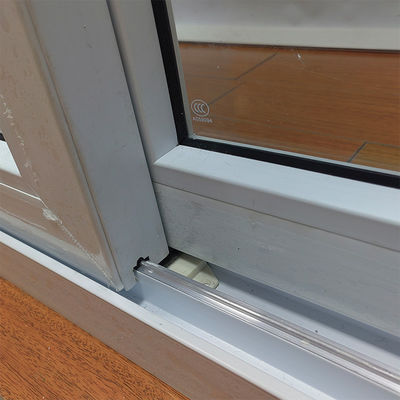 Double Tempered Glass Vinyl Door for Hurricane Balcony Protection and Good Sealing