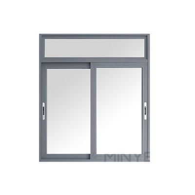 Postmodern Design Style Sun Shade Glass Windows with 6063-T5 Standard Aluminum Profile