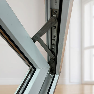 European-style Customized Size PVC Inverted Window with Excellent Anti-theft Sealing
