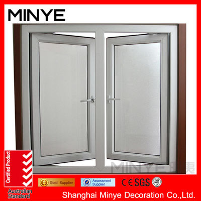 Customizable 1.4mm Profile Thickness Aluminum Double Glazed Impact Window for House