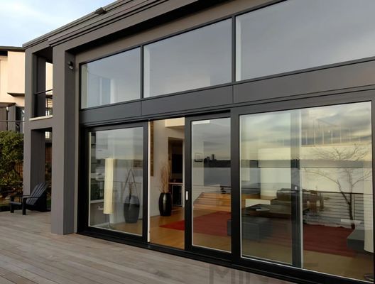 Sound Insulation French Style UPVC Sliding Glass Doors for Seamless Indoor-Outdoor Flow