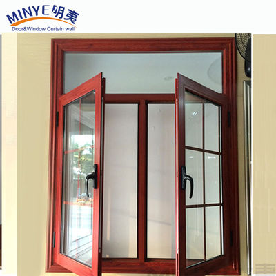 Hardware Big Window Aluminum Windows Glass Latest Design with Horizontal Opening