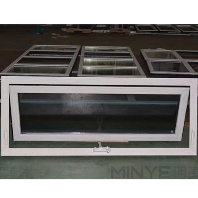 Double Tempered Glass Windows Standard Bathroom Window Size for Aluminum Profile