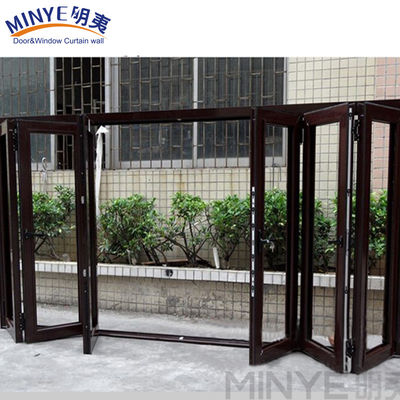 Customizable Waterproof and Thermal Insulation Aluminum Folding Glass Door System