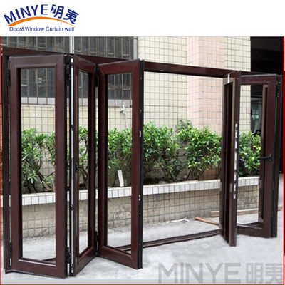 Customizable Waterproof and Thermal Insulation Aluminum Folding Glass Door System