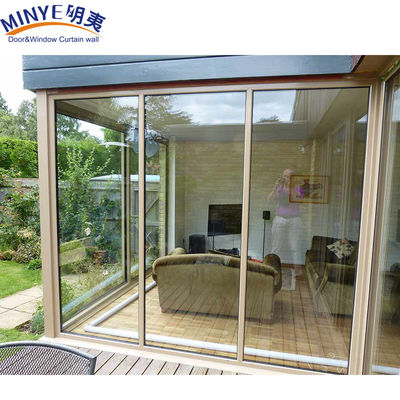 Front House Bedroom Design Big Fixed Window with Aluminum Alloy Frame and Glass Panels
