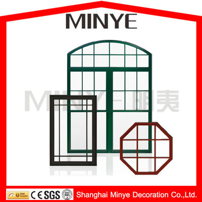 Front House Bedroom Design Big Fixed Window with Aluminum Alloy Frame and Glass Panels