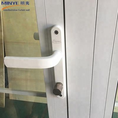 German Hardware and Aluminum Alloy Material Used for UPVC Arched French Doors Main Entrance Door