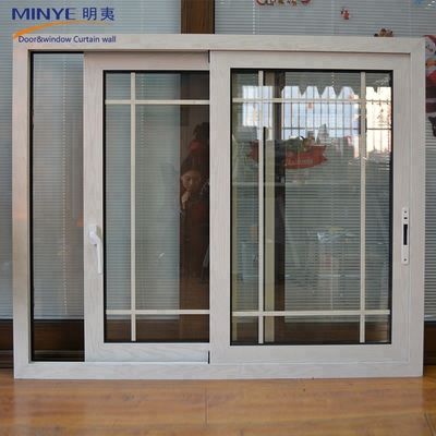 Sliding Balcony Aluminum Windows with Aluminum Alloy Frame Material in Puerto Rico