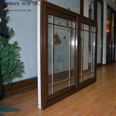 Sliding Balcony Aluminum Windows with Aluminum Alloy Frame Material in Puerto Rico