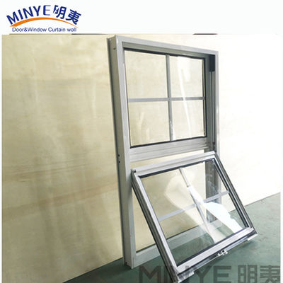 Single Hung Aluminum Window with 5mm 9A 5mm Glass Spec and 1.4mm Profile Thickness