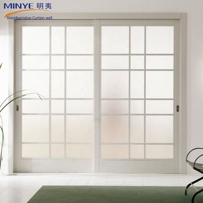 Basement Double Pane Glass Sliding Reception Window with Aluminum Profile Construction