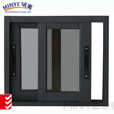 Aluminum Alloy Balcony Sliding Window with Customized Color Profile