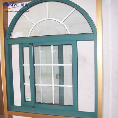 Aluminum Alloy Balcony Sliding Window with Customized Color Profile