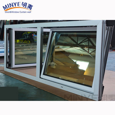 White or Customized Aluminum Profile Spanish Style Tilt and Turn Windows in Shanghai