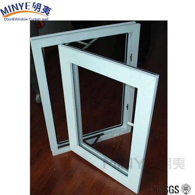 Modern Design Style Aluminum Casement Windows with Fly Screen and Rolling Louver