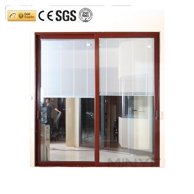 2.0mm Profile Thickness Modern Aluminum Glass Sliding Windows and Doors for Interior