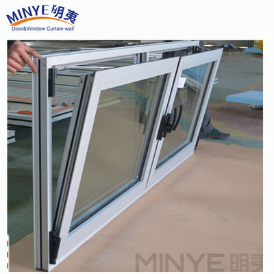 Shanghai Aluminum Double Hung Windows with VERTICAL Opening Pattern and OEM Welcome